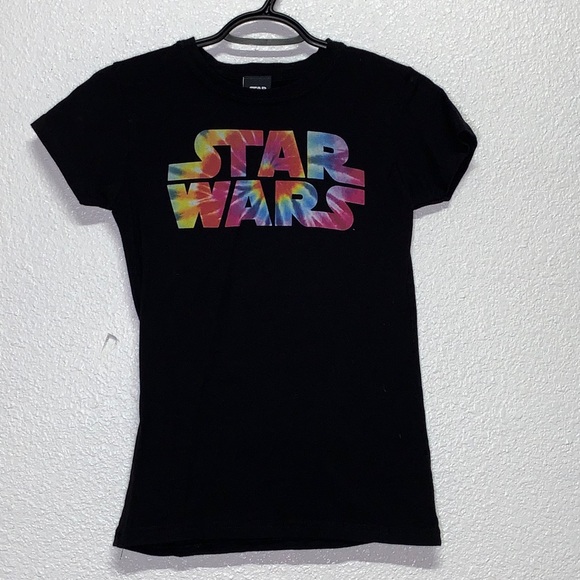 Star Wars Tops - Star Wars logo t shirt colorful